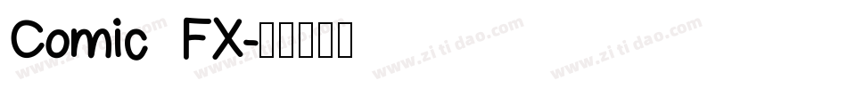 Comic FX字体转换